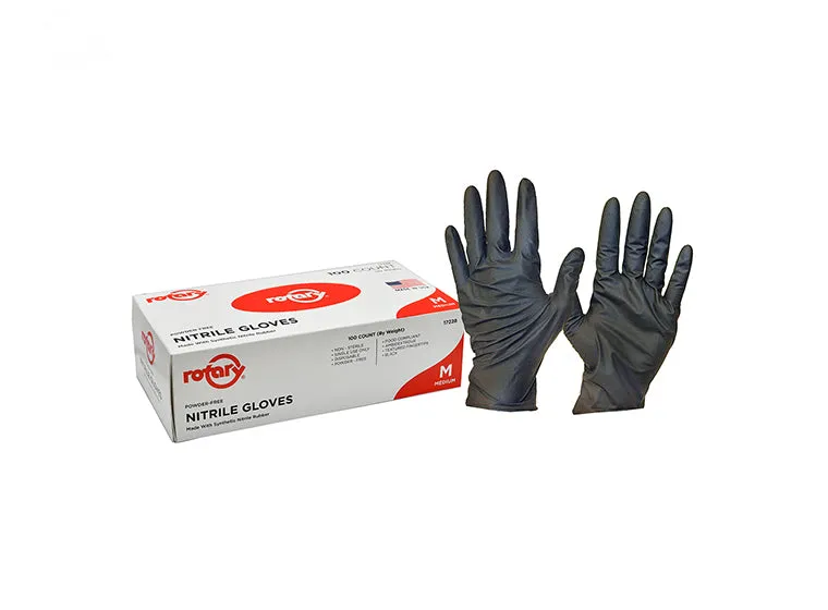 # 17228  DISPOSABLE NITRILE GLOVES MEDIUM 4 MIL