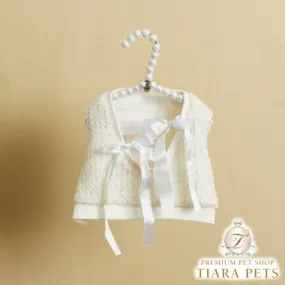 ルイスドッグ louisdog Glitter Snow Vest【小型犬 犬服 トップス ベスト セレブ】