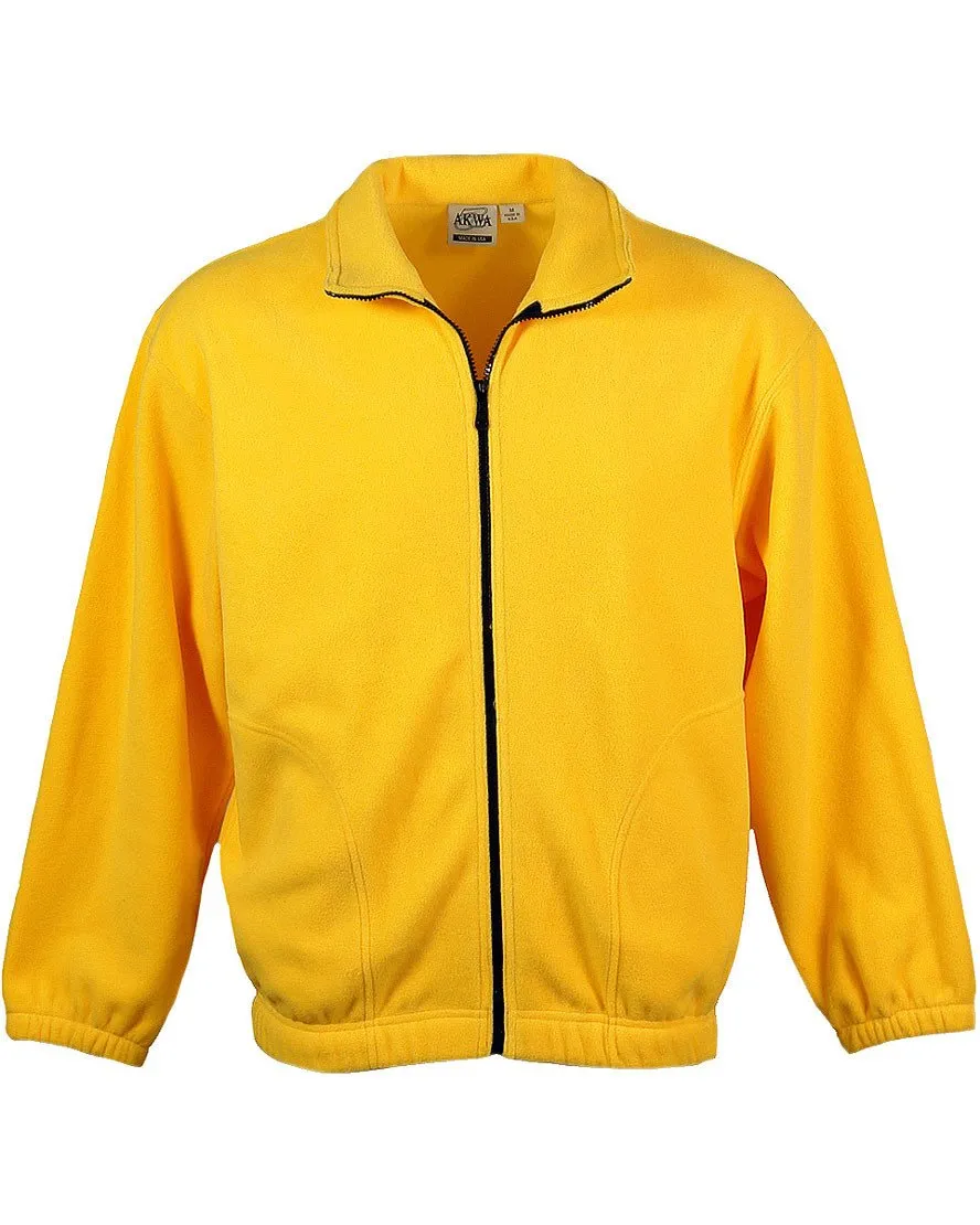 AKWA Men's Full Zip Micro Fleece Jacket