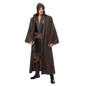 Anakin Skywalker Jedi Robe Costume Outfit Full Set Halloween Cosplay Costume