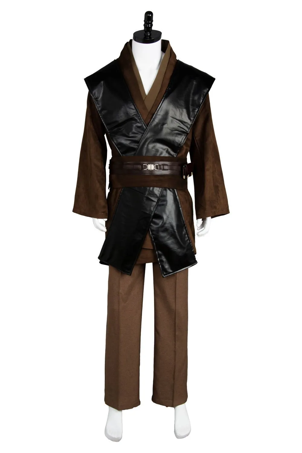 Anakin Skywalker Jedi Robe Costume Outfit Full Set Halloween Cosplay Costume