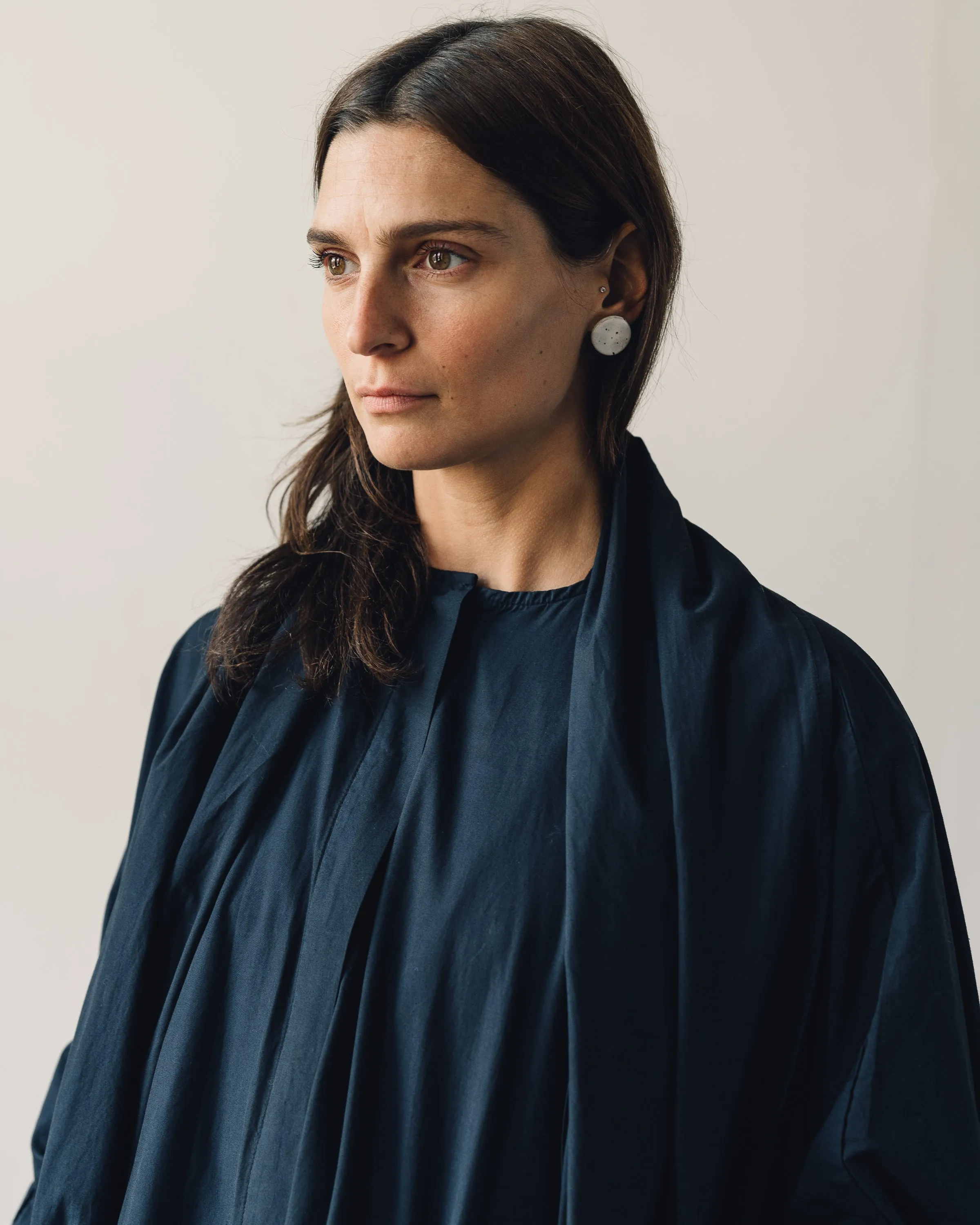 Atelier Delphine Kempster Coat, Dark Navy