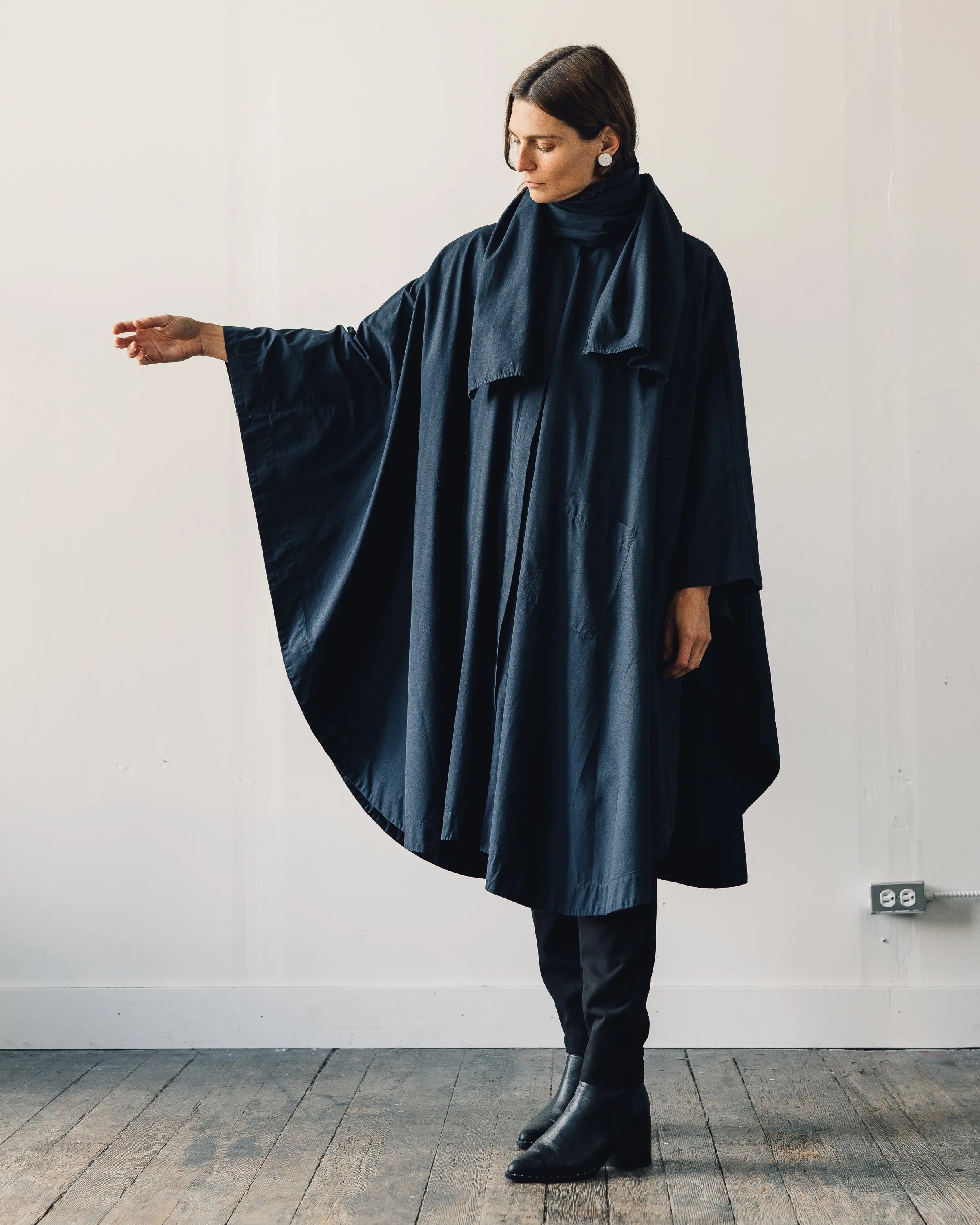 Atelier Delphine Kempster Coat, Dark Navy