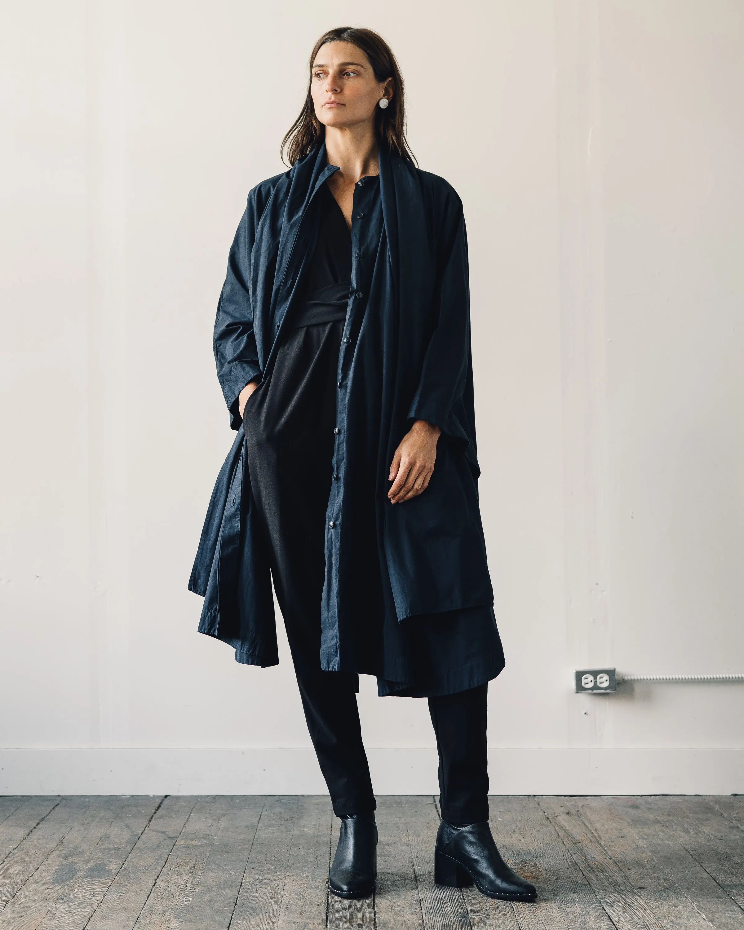 Atelier Delphine Kempster Coat, Dark Navy