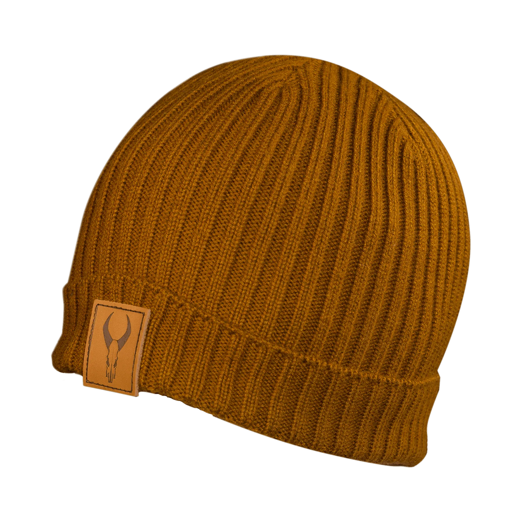 Badlands Leather Patch Beanie