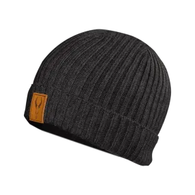 Badlands Leather Patch Beanie