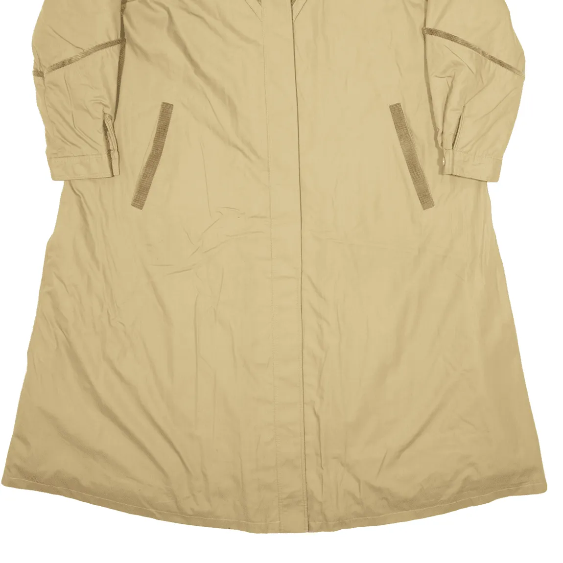 BETTINARDI DE ROMA Insulated Trench Coat Beige 90s Womens L