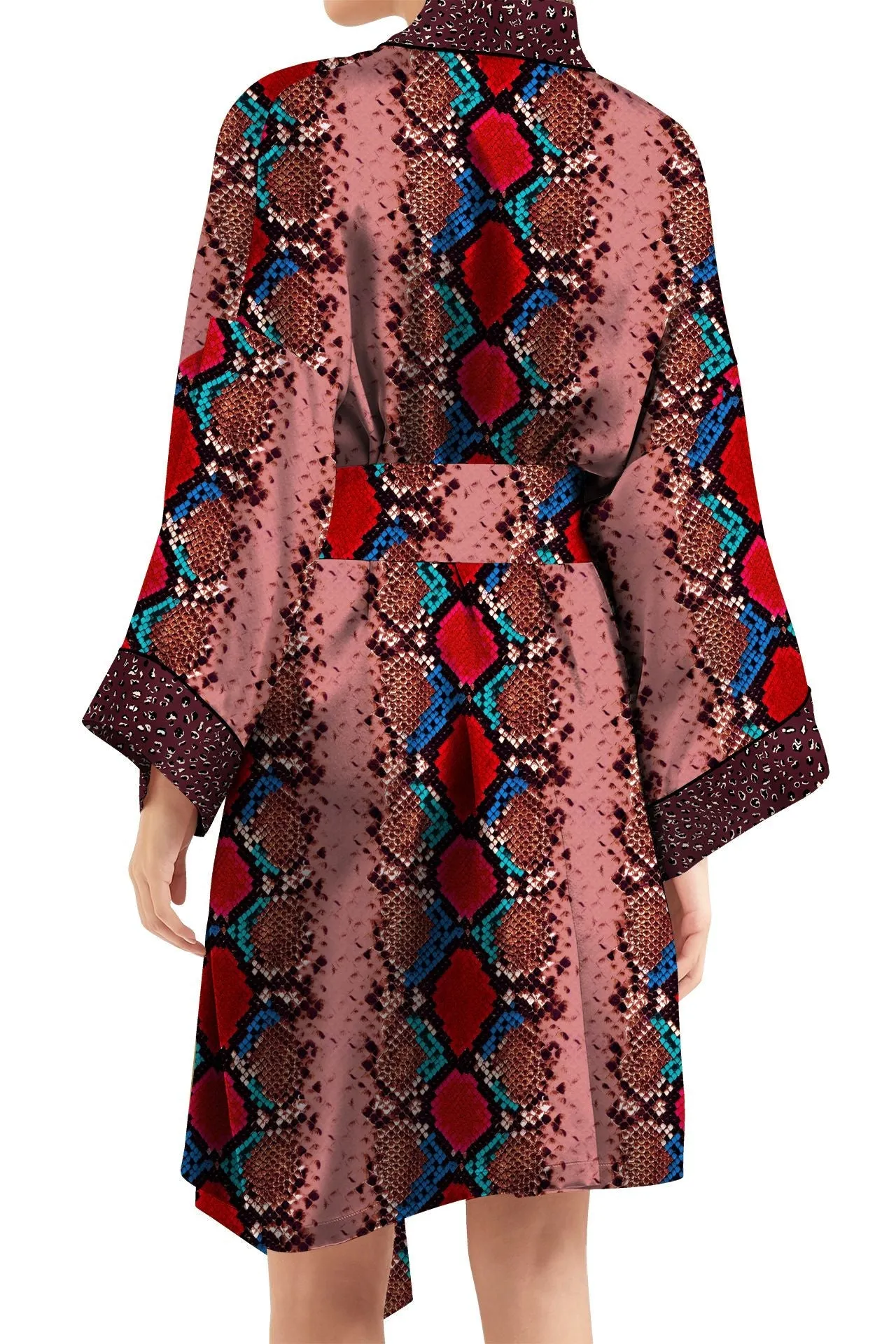 Biodegradable Fabrics Short Length Kimono Robe