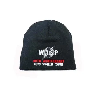 Black Sawblade Beanie