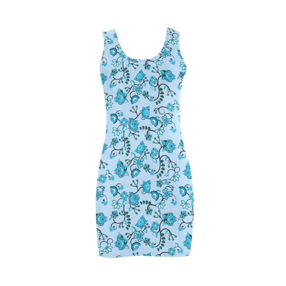 Blue Floral Amour Medea Vest Dress