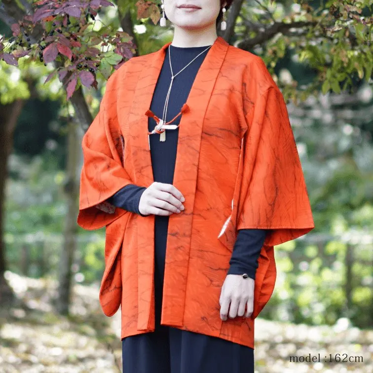 Bright orange Haori