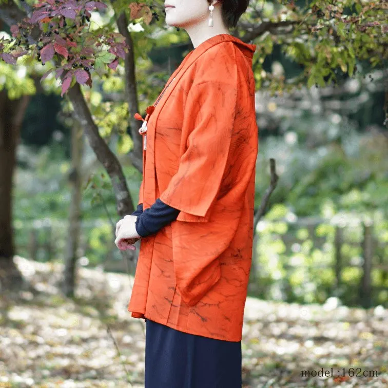 Bright orange Haori
