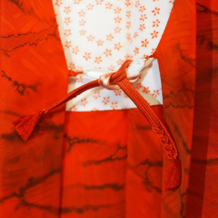 Bright orange Haori
