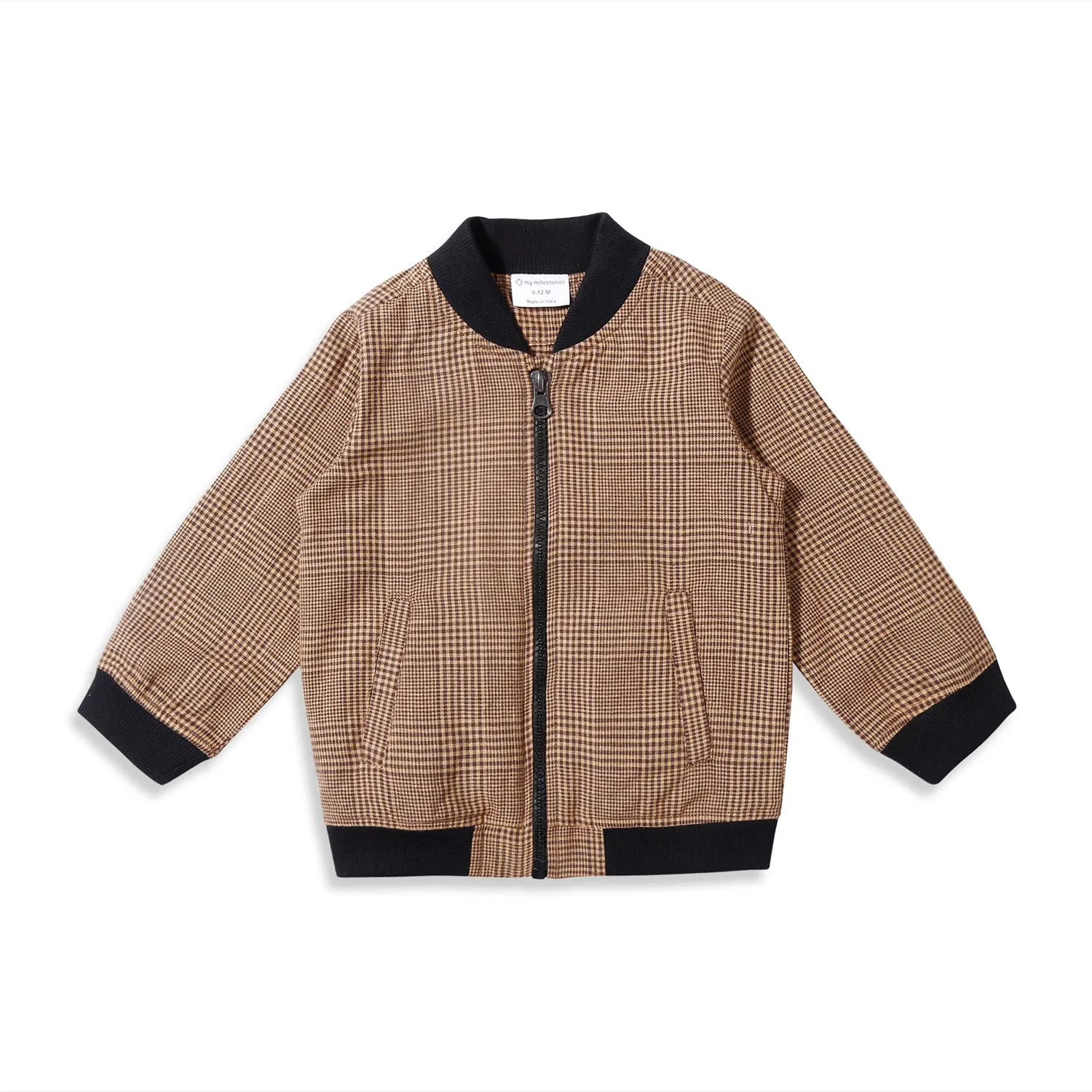Brown Plaid Co-ord Set