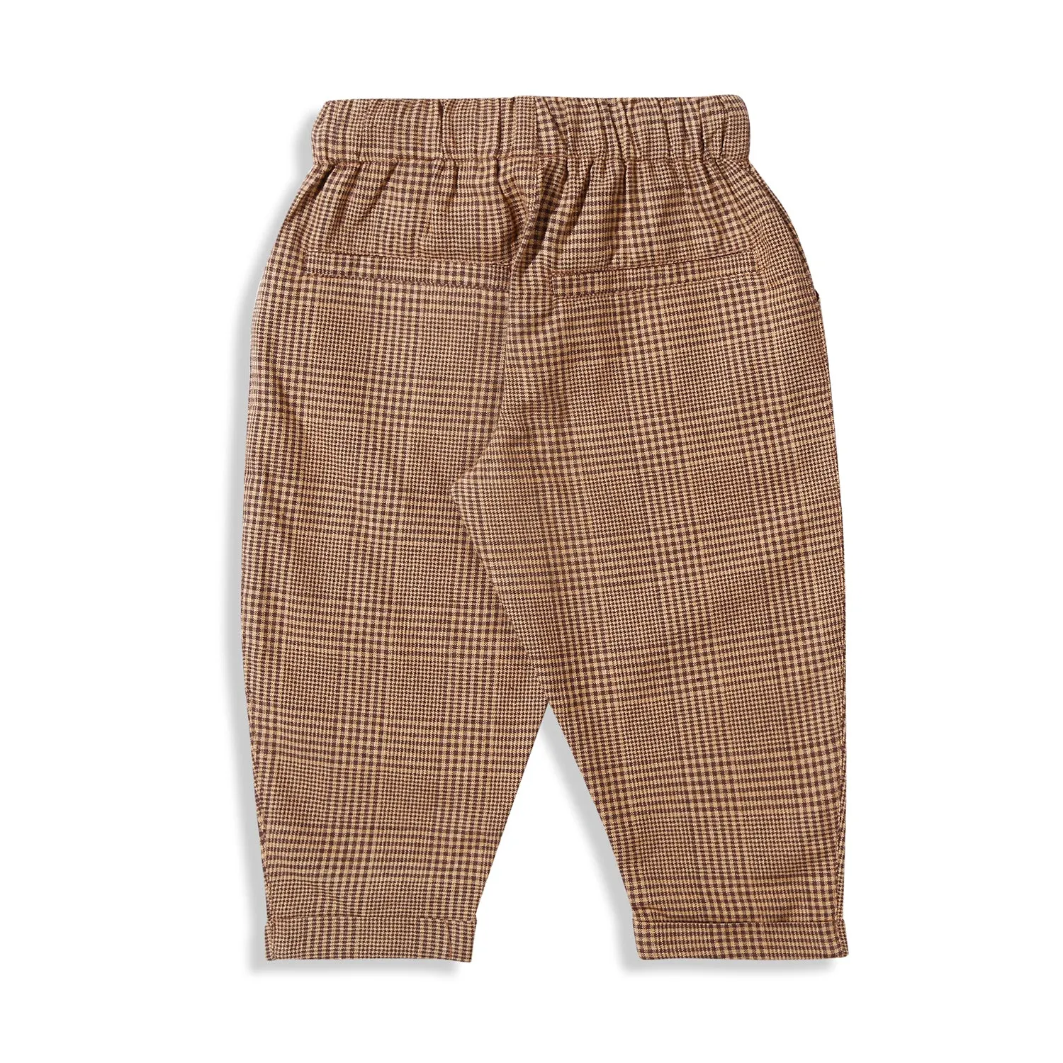 Brown Plaid Co-ord Set