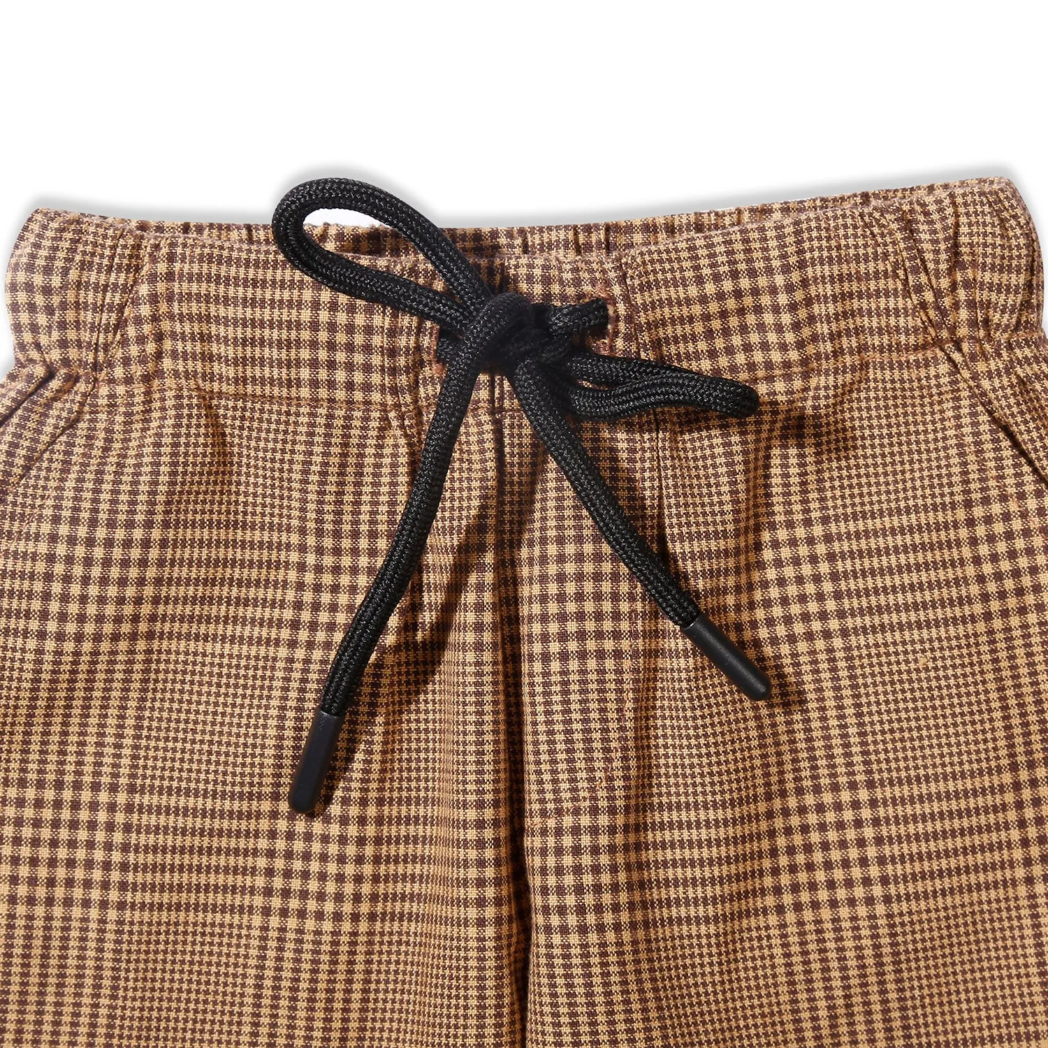 Brown Plaid Co-ord Set