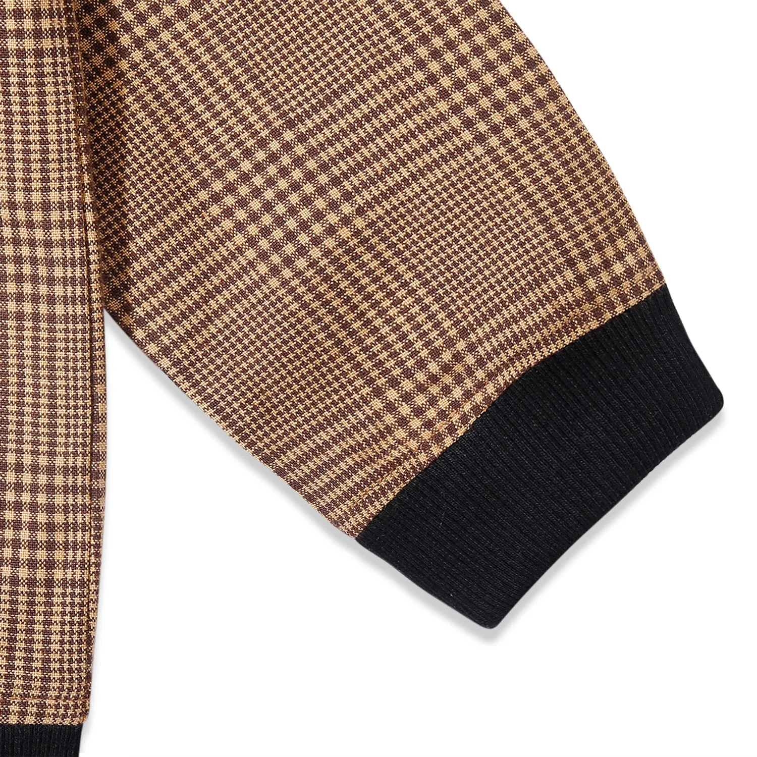 Brown Plaid Co-ord Set