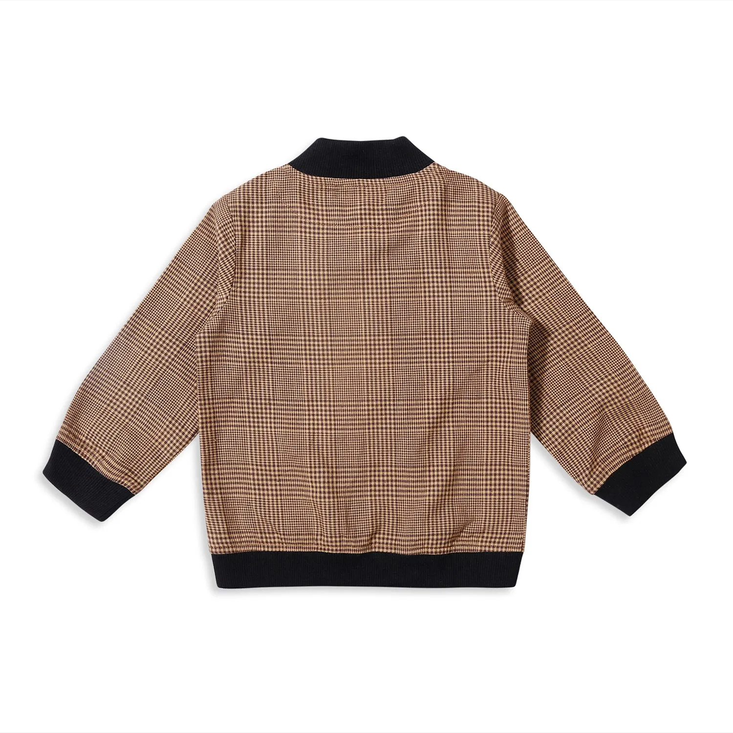 Brown Plaid Co-ord Set