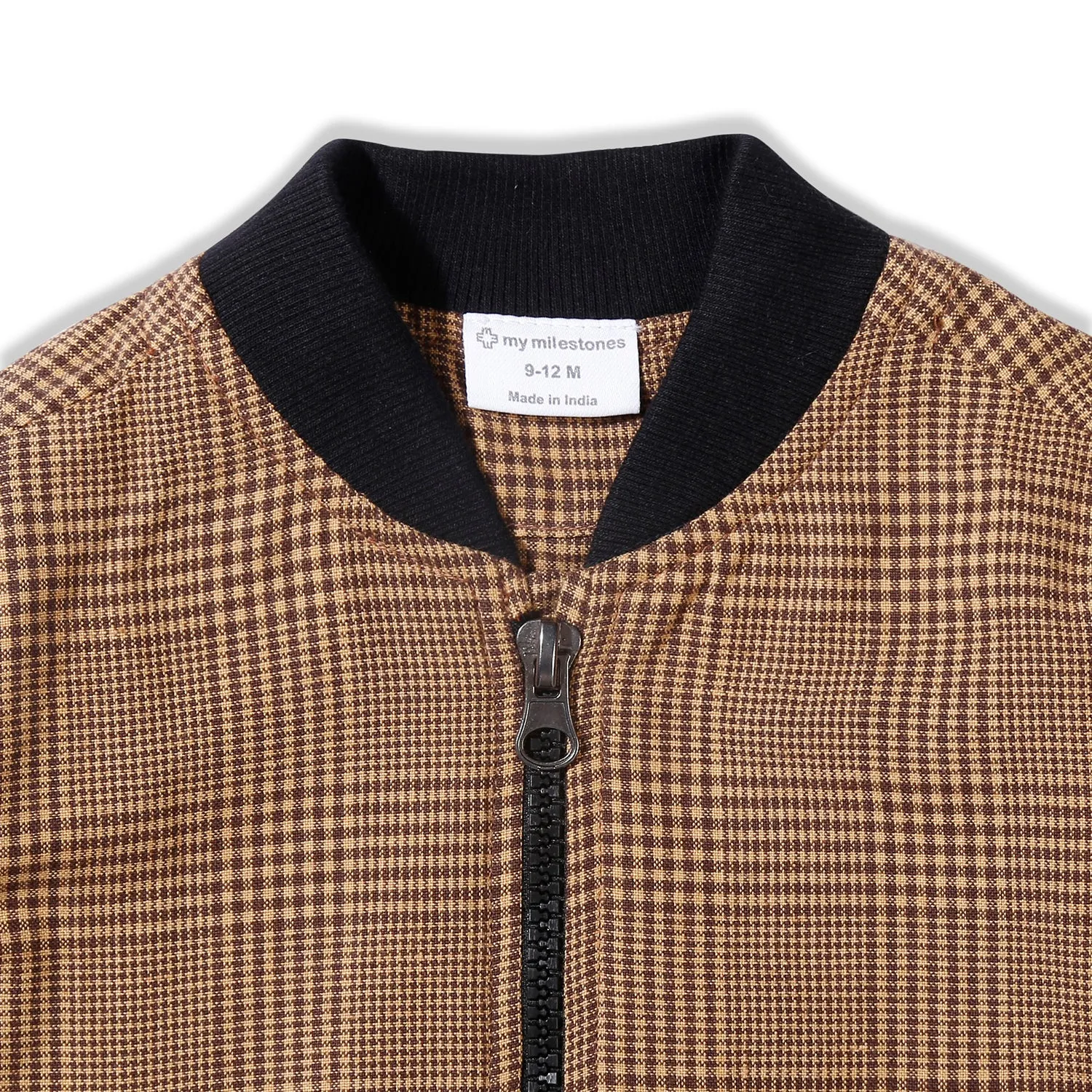 Brown Plaid Co-ord Set