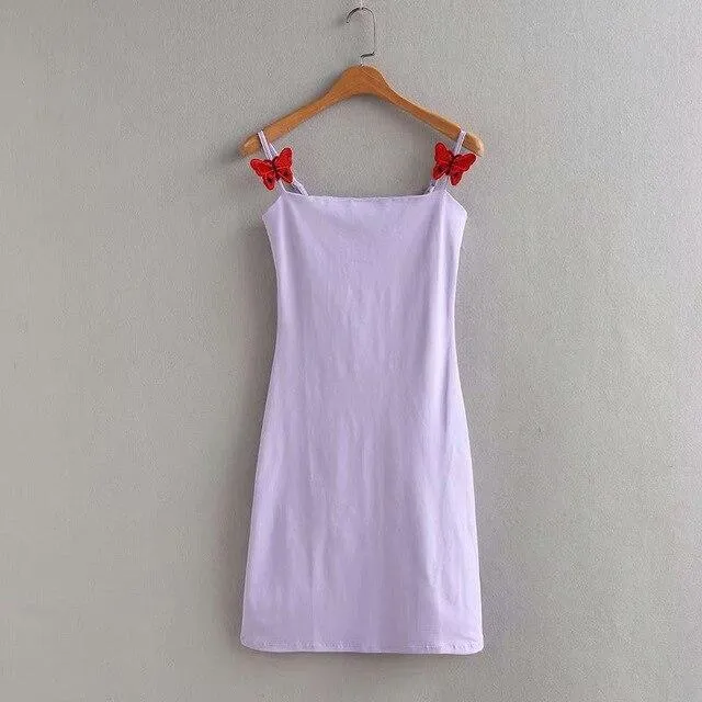 Butterfly Mini Dress