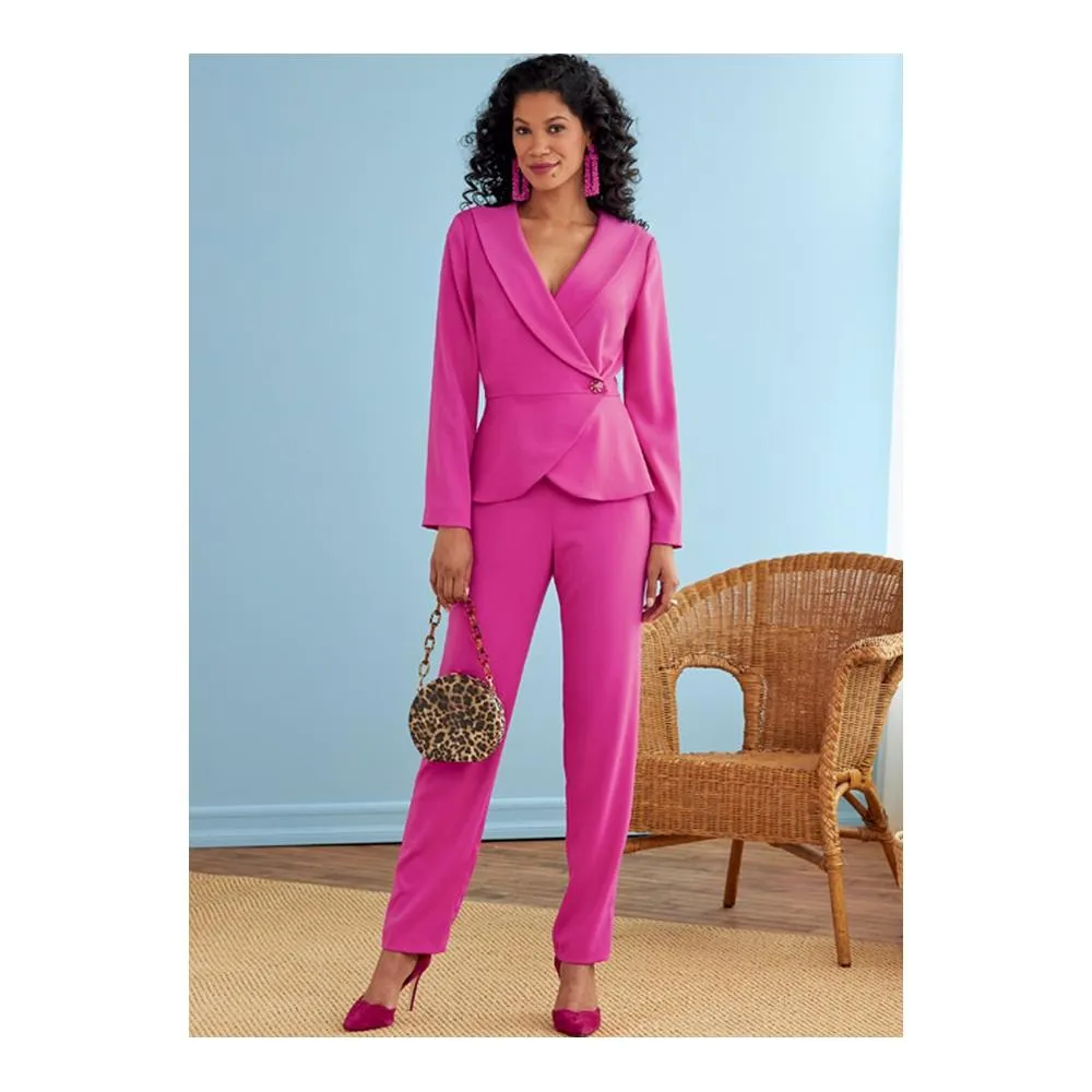 Butterick Pattern B6739 Misses' Jacket, Dress, Top, Skirt & Pants