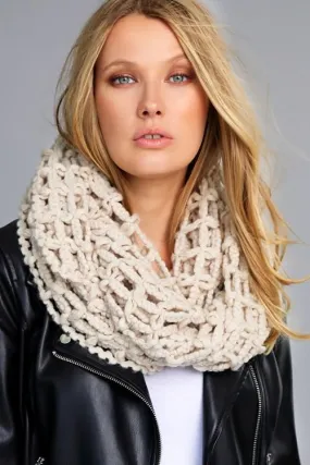 Casual Knit Infinity Scarf