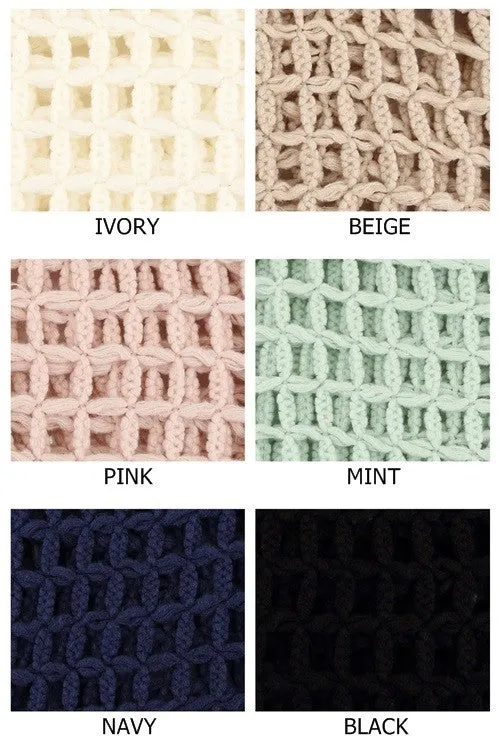 Casual Knit Infinity Scarf
