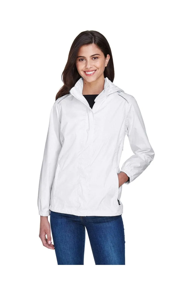 Core 365 78185: Ladies' Climate Seam-Sealed Lightweight Variegated Ripstop Jacket