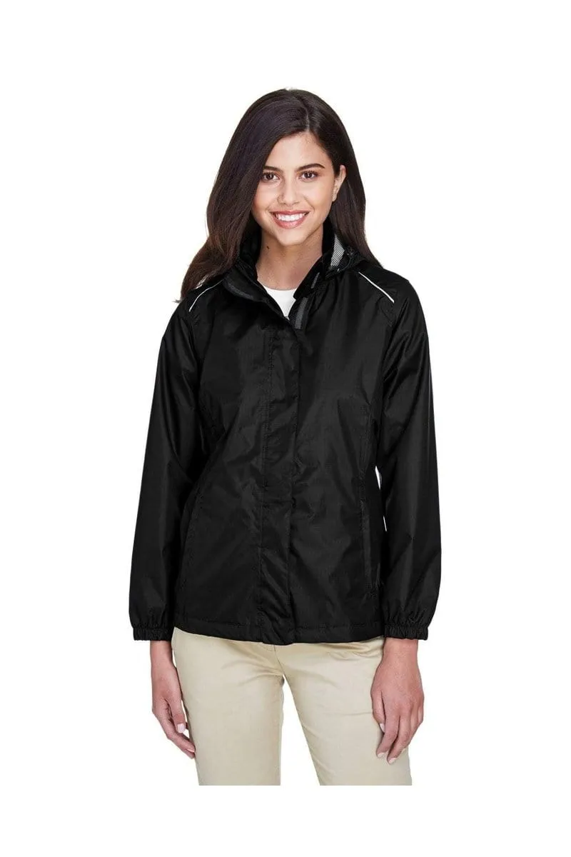 Core 365 78185: Ladies' Climate Seam-Sealed Lightweight Variegated Ripstop Jacket