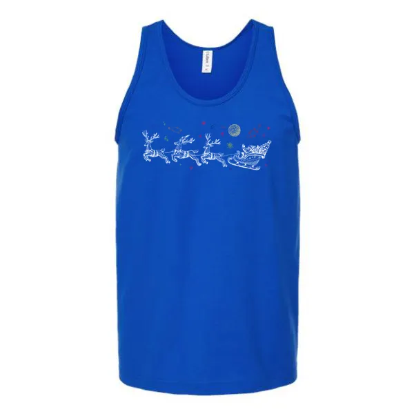 Cosmic Sleigh Unisex Tank Top