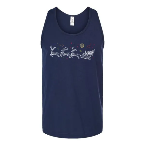 Cosmic Sleigh Unisex Tank Top