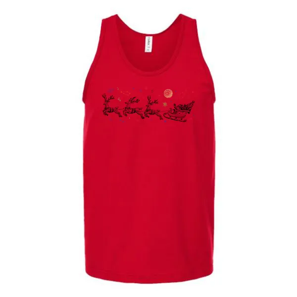 Cosmic Sleigh Unisex Tank Top