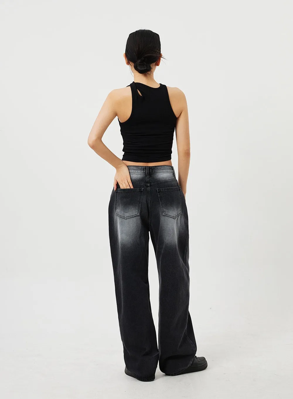 Cut Out Tank Top CF328