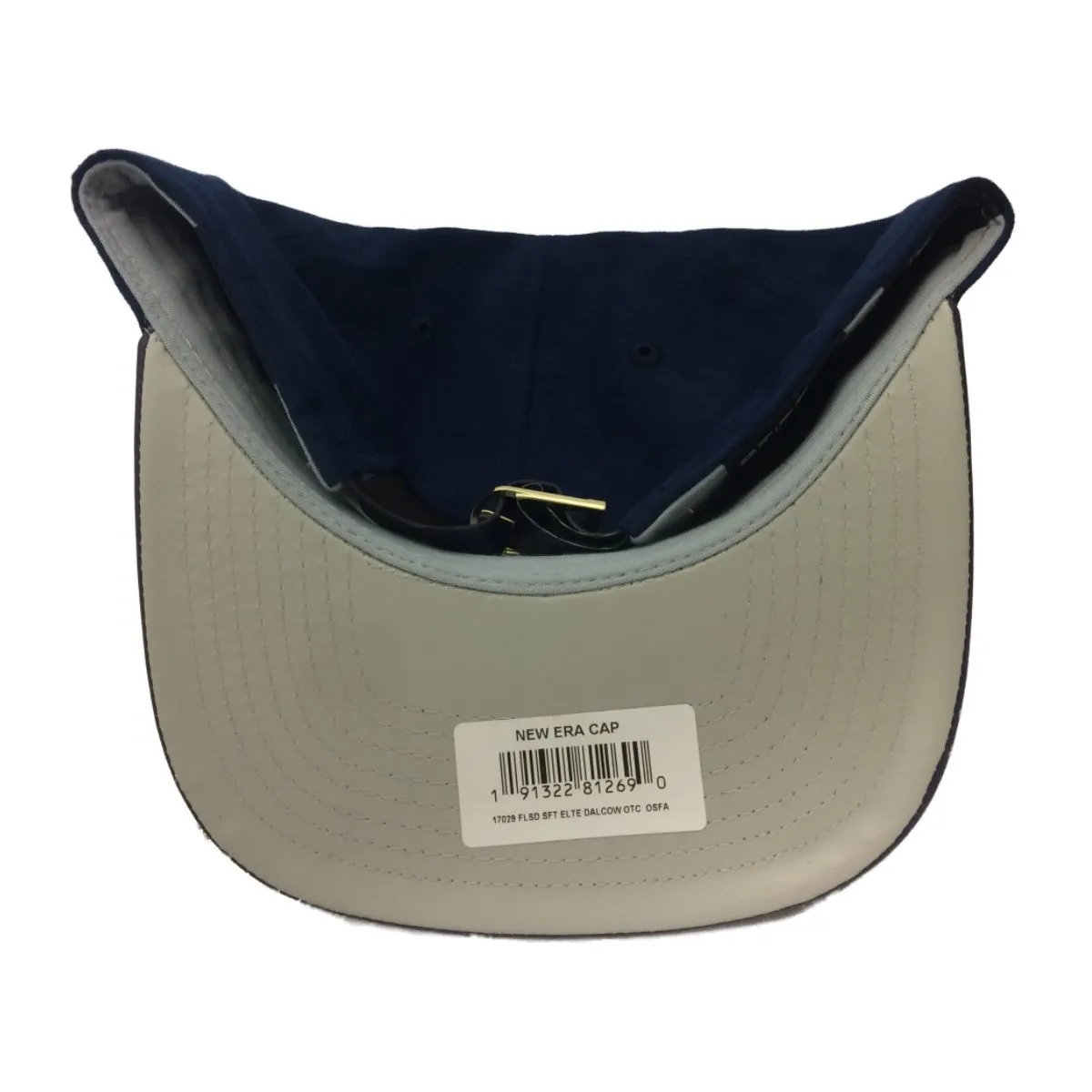 Dallas Cowboys New Era 9Fifty Faux Leather Suede Style Strapback Flat Bill Hat