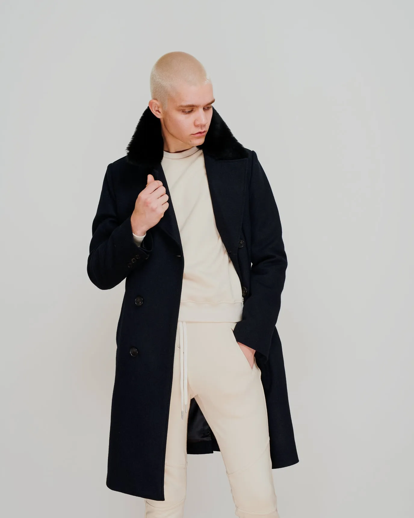 Double-Breasted Coat