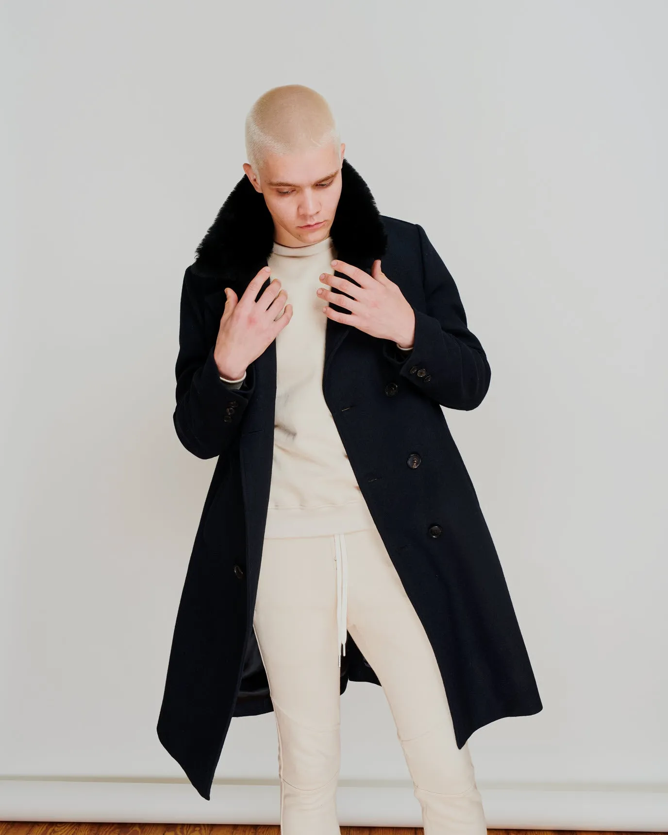 Double-Breasted Coat