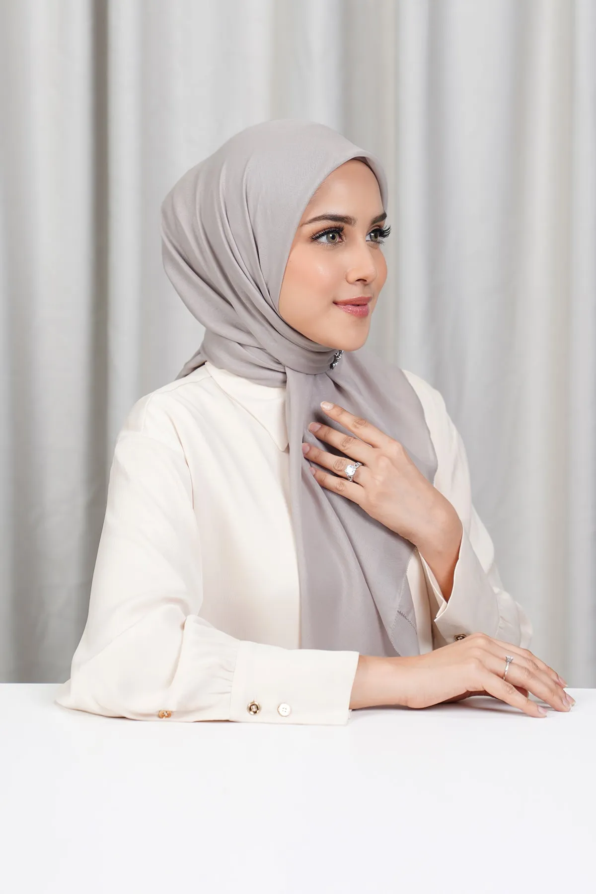 Everyday Scarf - Almond Peach