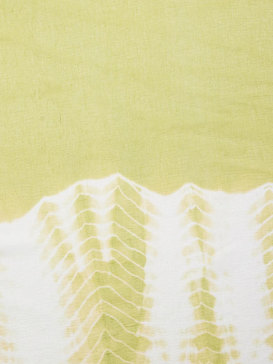 Floral Printed & Embroidered A-Line Kurta with Pants & Dupatta - Pastel Green