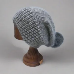 'Flossy' A Relaxed Style Beanie Knitting Pattern