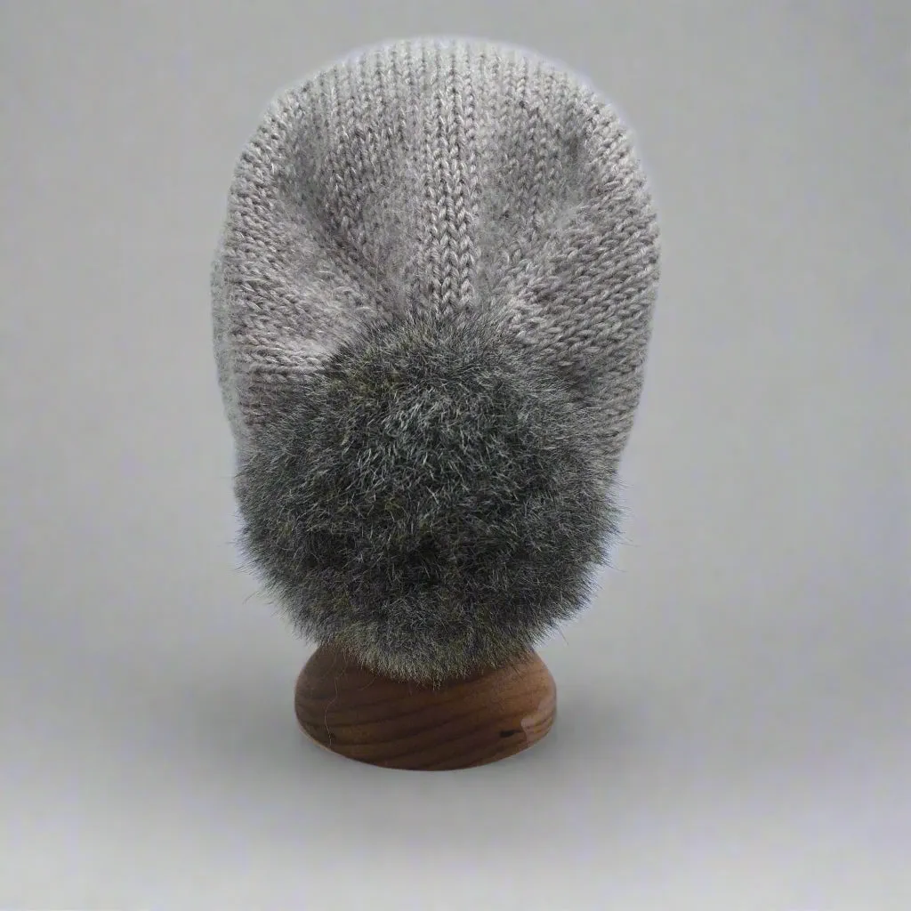 'Flossy' A Relaxed Style Beanie Knitting Pattern