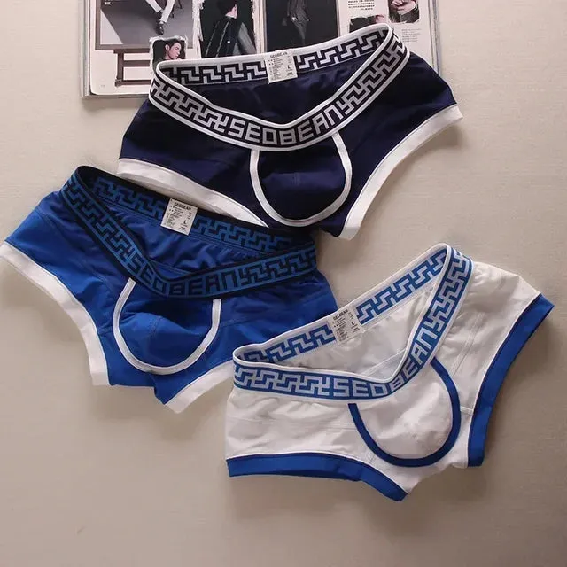 Geometric Printing Low Waist Boxer