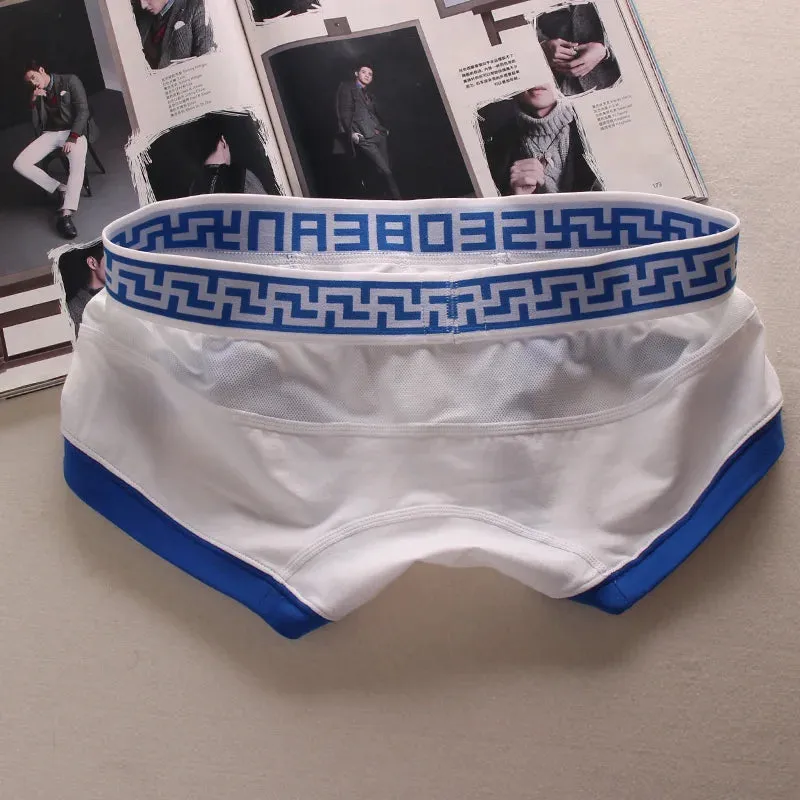 Geometric Printing Low Waist Boxer