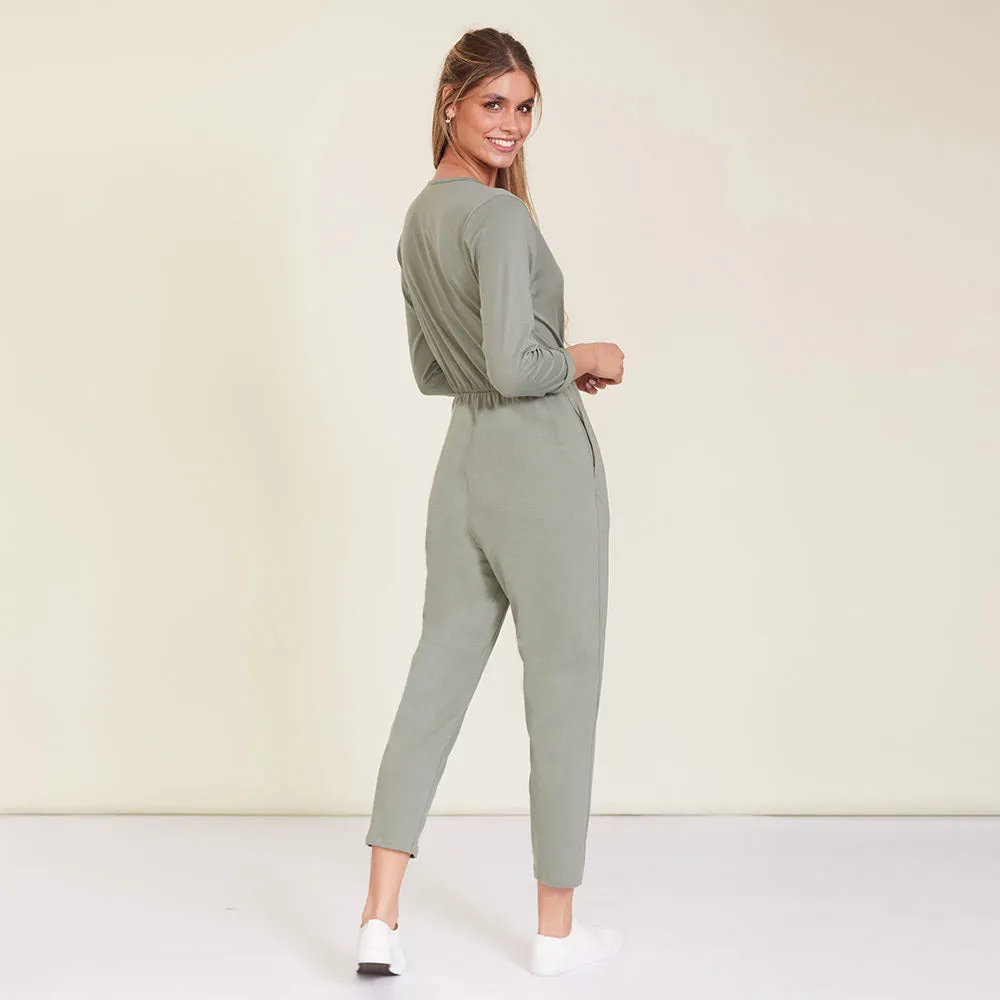 Gigi Jumpsuit (Khaki)
