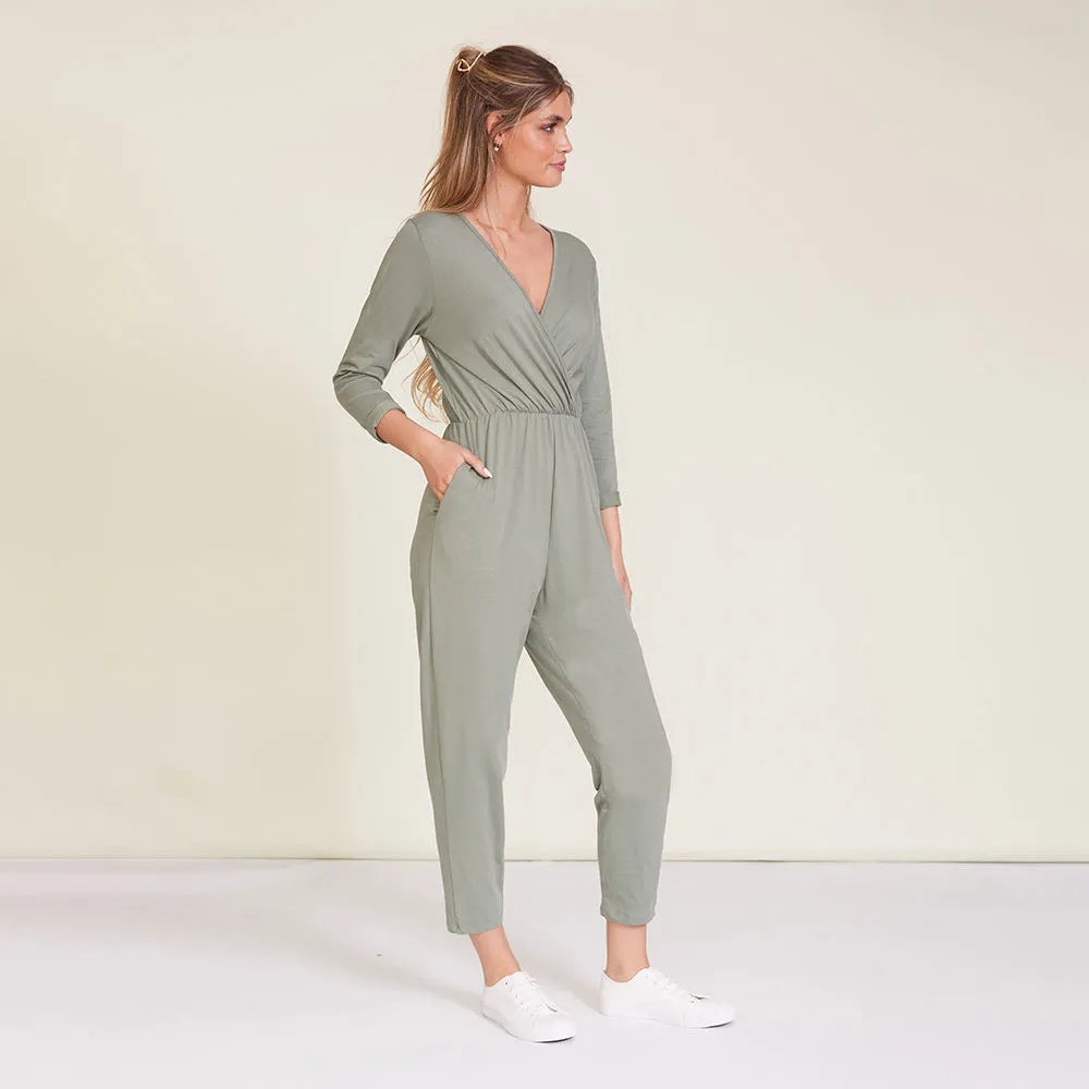 Gigi Jumpsuit (Khaki)