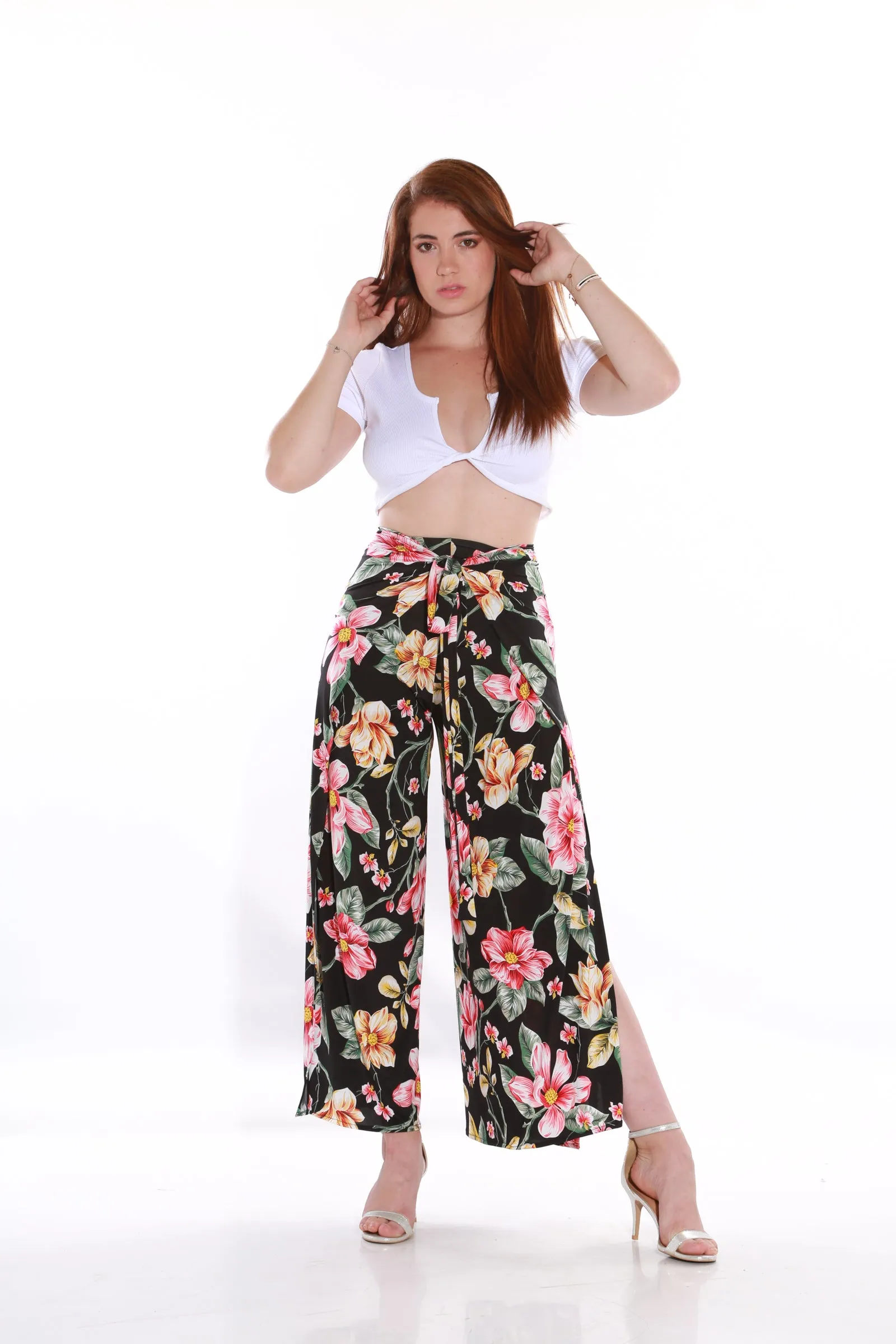 Happy Wrap Pants/Jumpsuit - lily black