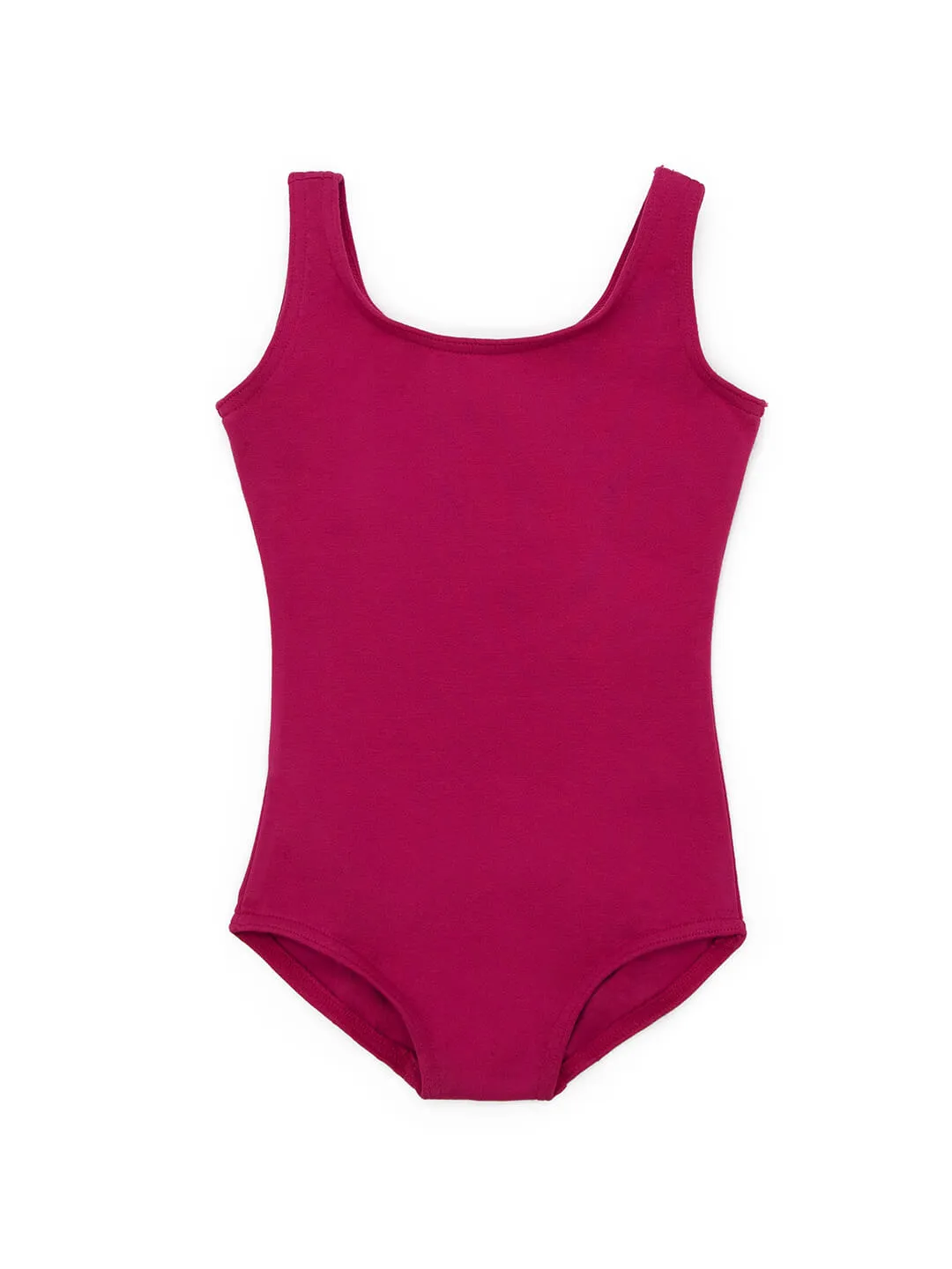 High-Neck Tank Leotard - Girls