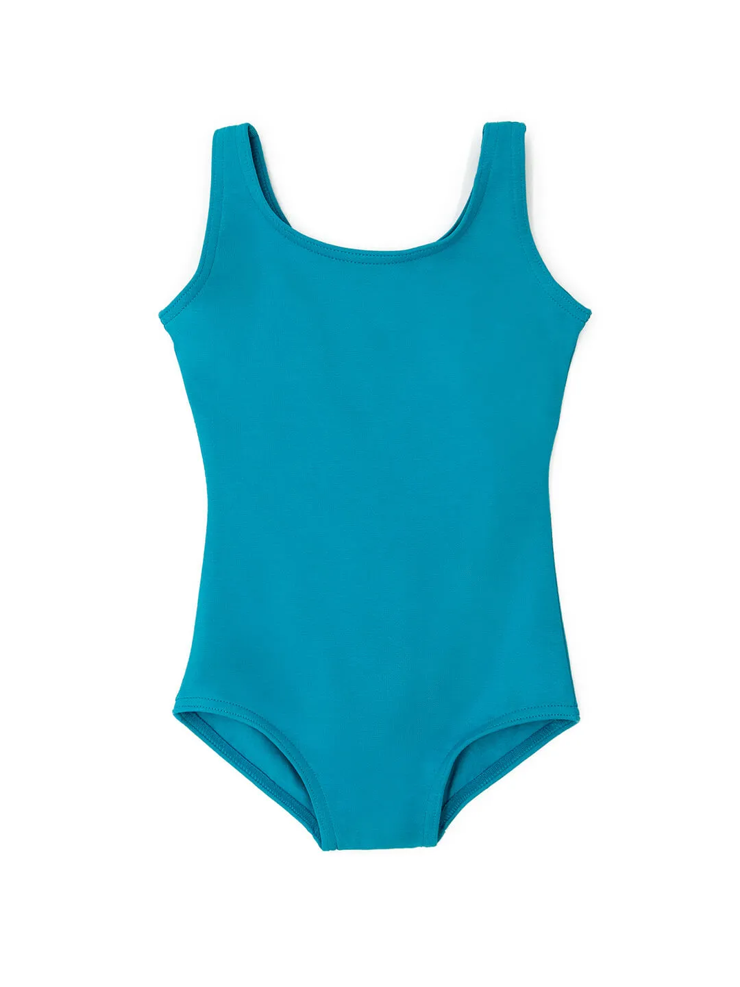 High-Neck Tank Leotard - Girls