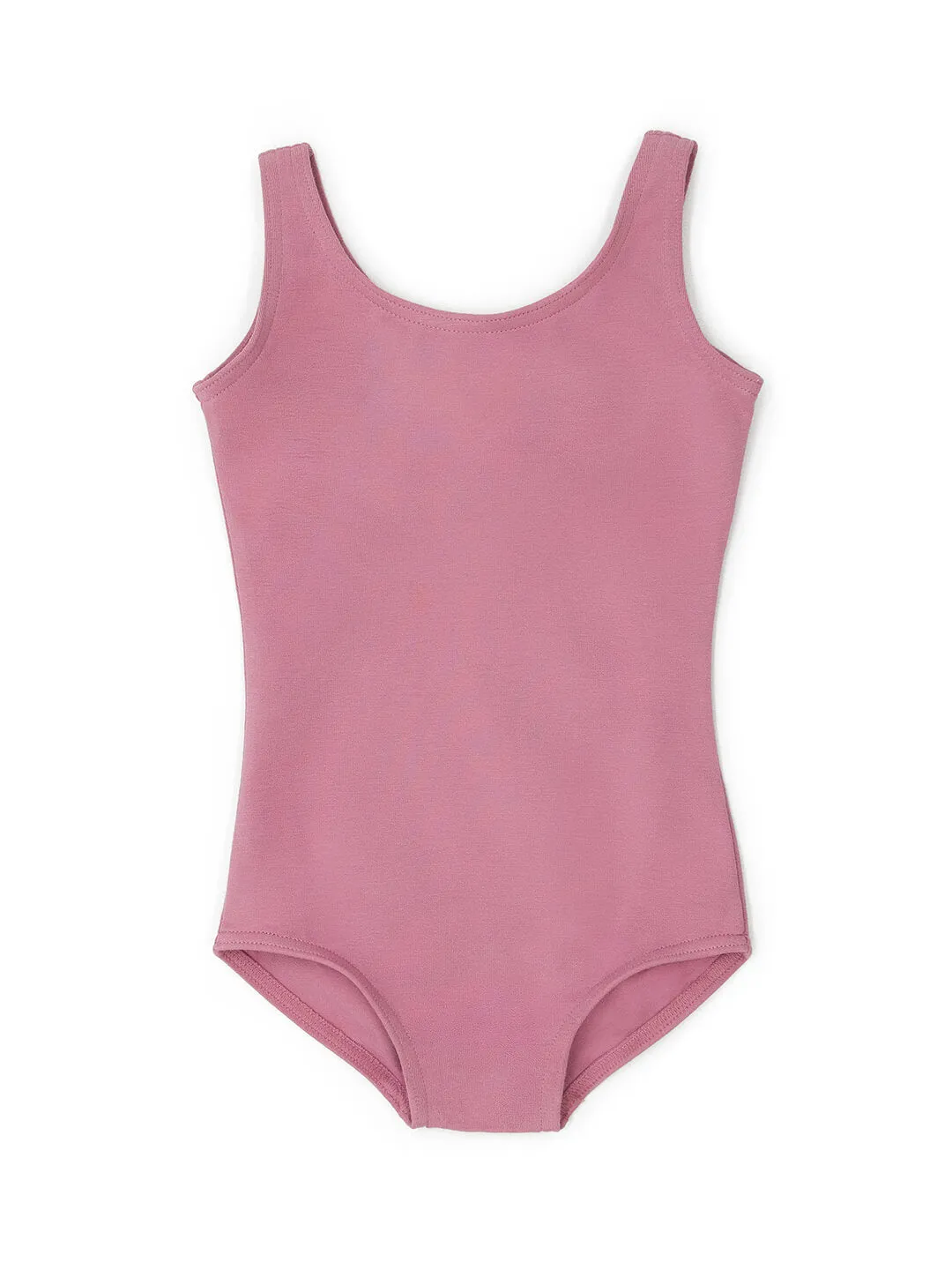 High-Neck Tank Leotard - Girls