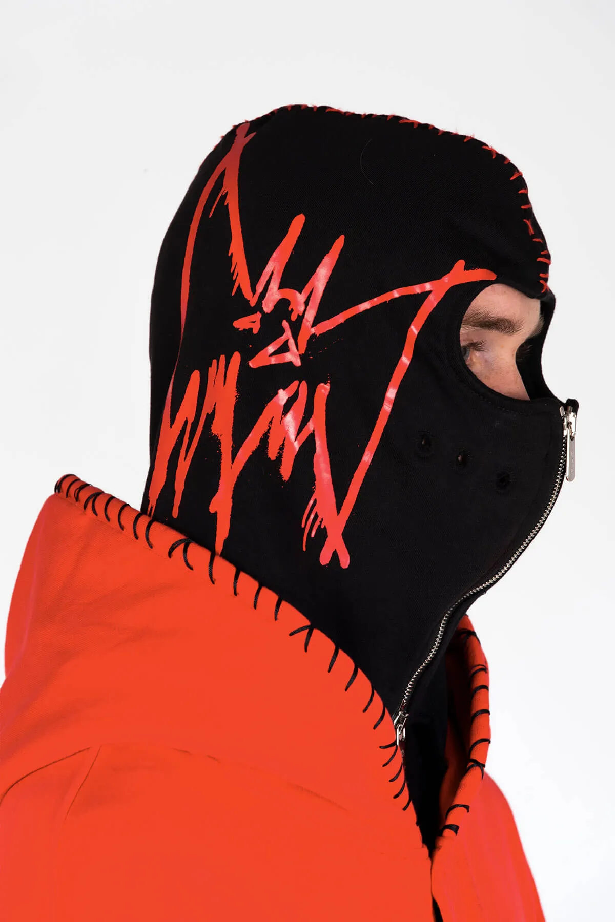 HOODED BALACLAVA MP DENIM JACKET