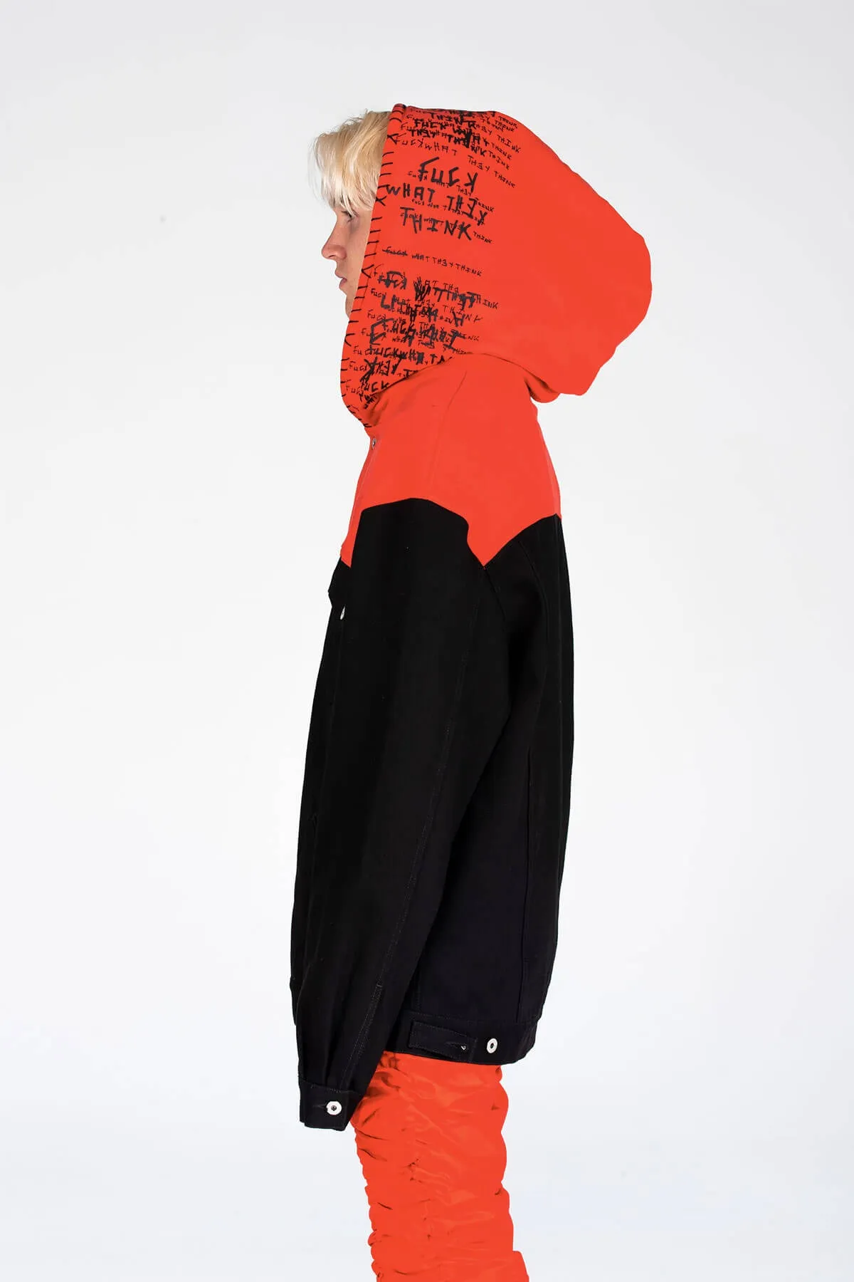 HOODED BALACLAVA MP DENIM JACKET